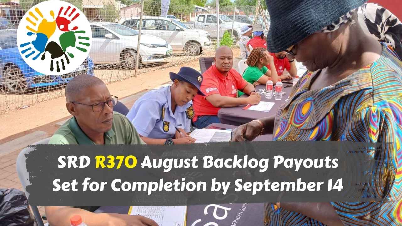 SRD R370 August Backlog Payouts Set for Completion by September 14, 2025 – Eligibility Guide