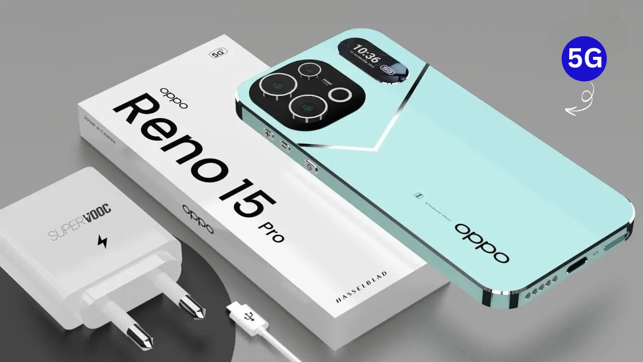Oppo Reno 15 Pro 5G with 200MP Flagship Camera, 7200mAh Battery & Lightning-Speed Charging