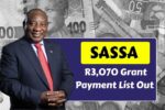 SASSA September 2025 R3,070 Grant Payment List Out – Find Out If You’re Eligible This Month