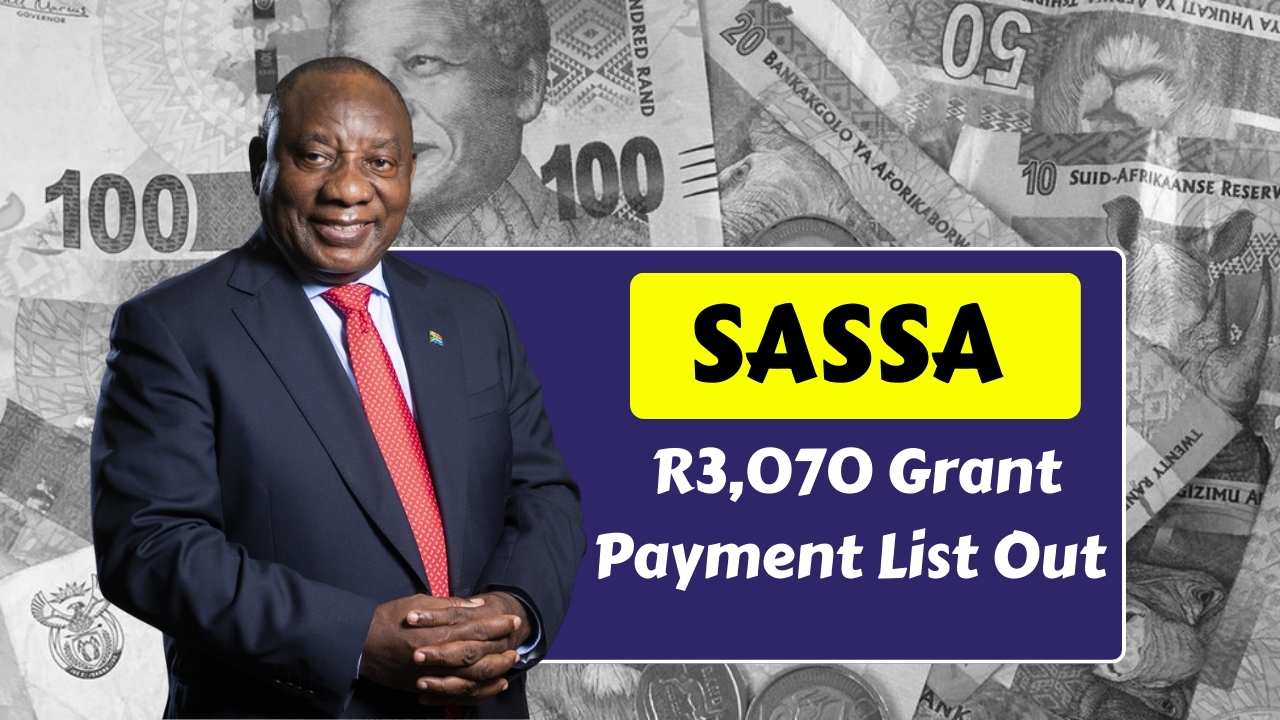 SASSA September 2025 R3,070 Grant Payment List Out – Find Out If You’re Eligible This Month